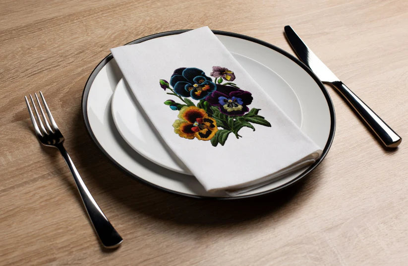 Floral Printed Luxury Guest Towels (options)
