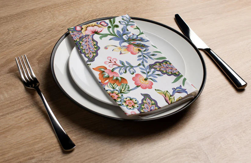 Floral Printed Luxury Guest Towels (options)