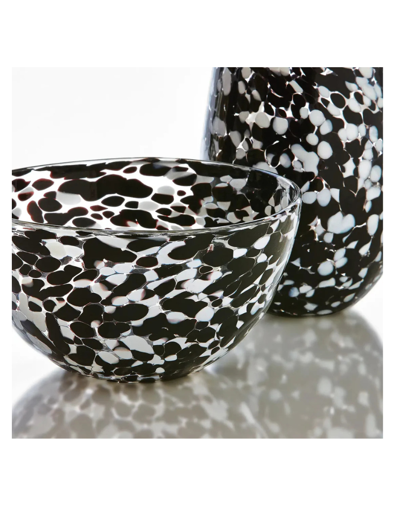 Glass Confetti Bowl
