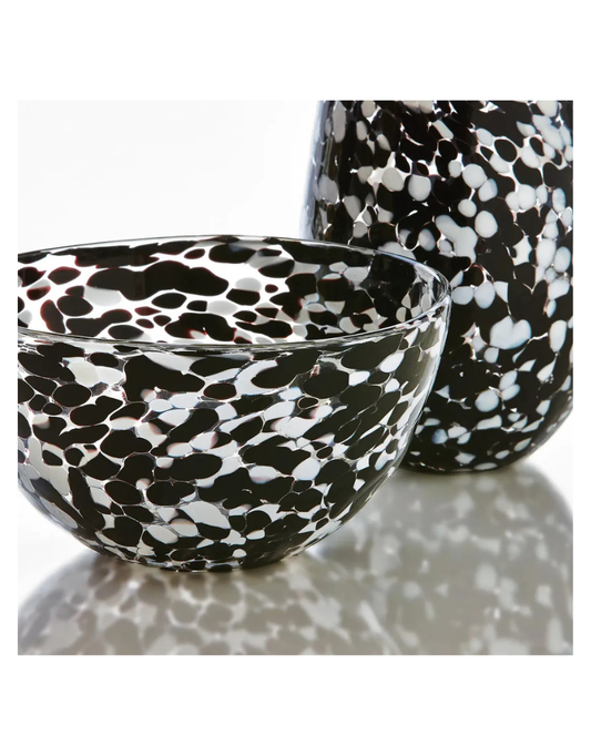 Glass Confetti Bowl
