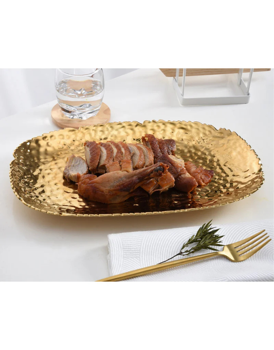 Medium Gold Serving Platter