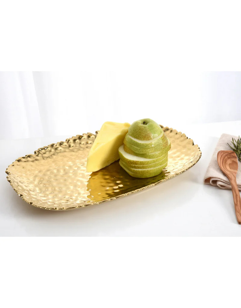 Small Gold Serving Platter