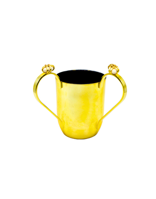 Gold Pebble Wash Cup