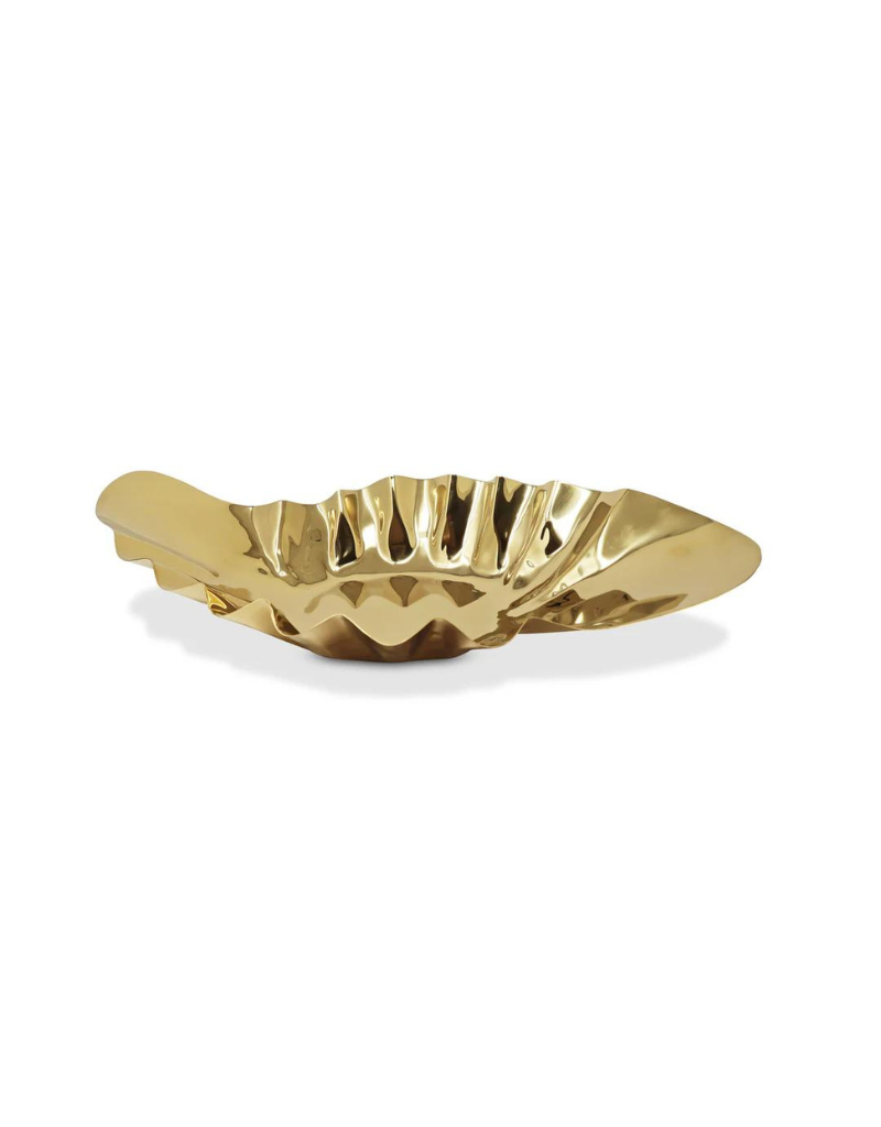 Gold Wavy Platter