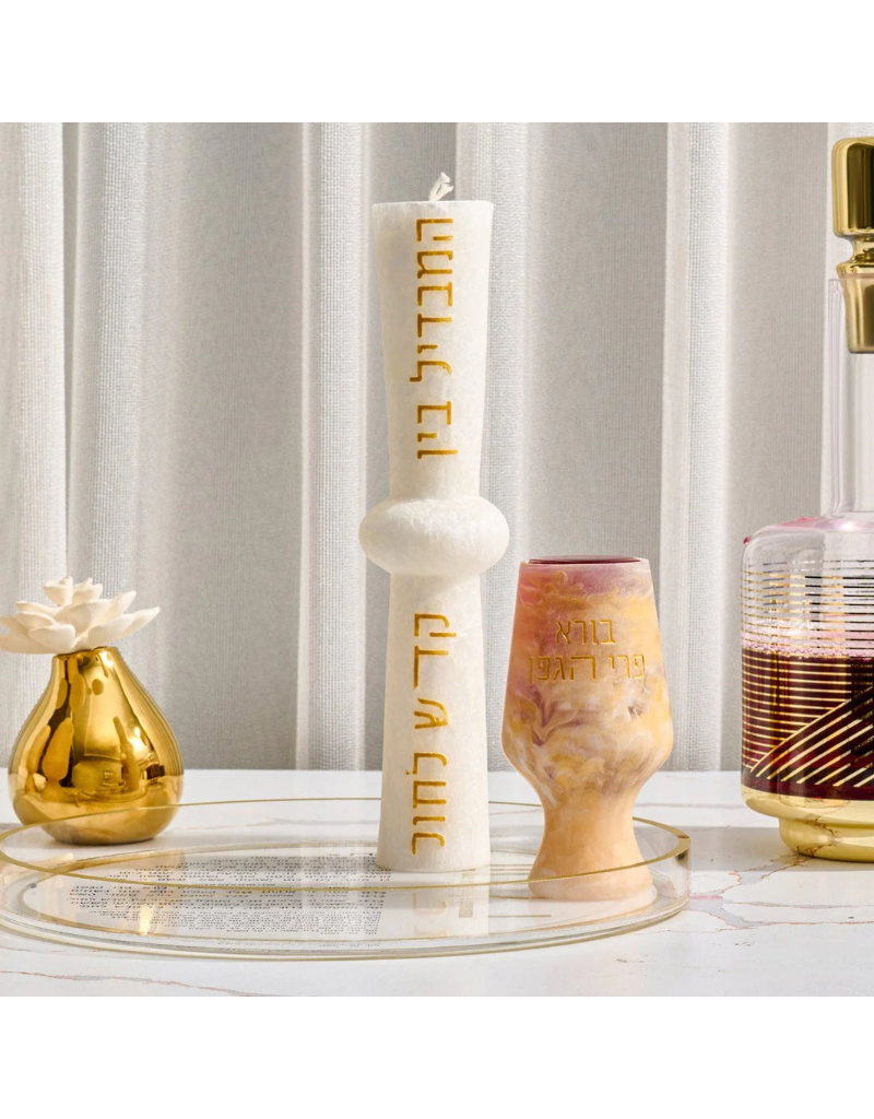 Hourglass Havdalah Candle