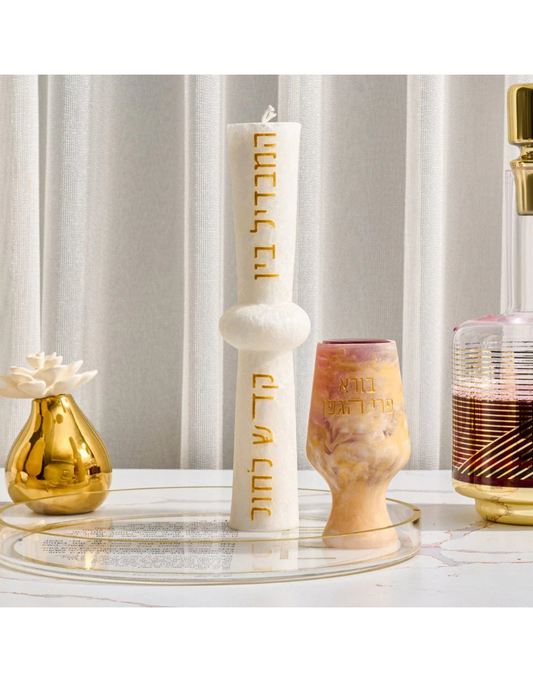 Hourglass Havdalah Candle