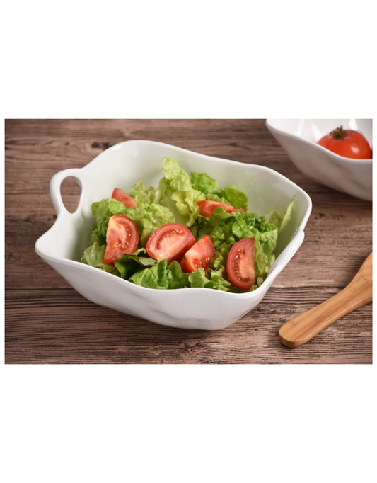 Large Melamine Bowl with Handles