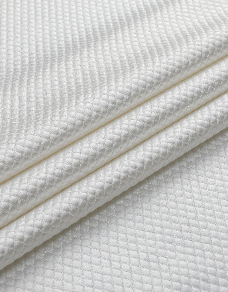 Jacquard White Flagstone Tablecloth #1606