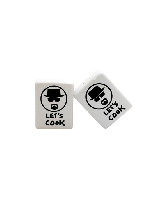 Let's Cook Breaking Bad Salt & Pepper Set