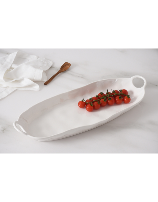Deep Long Melamine Server