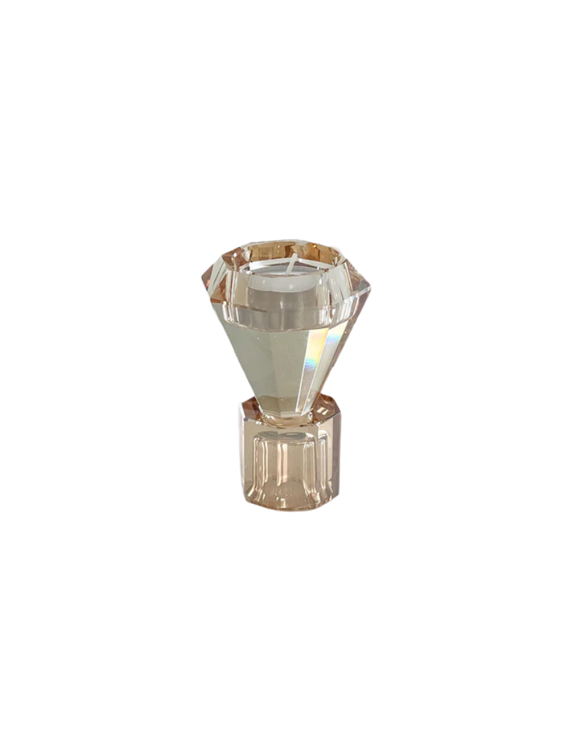 Double Ended Crystal Candlestick