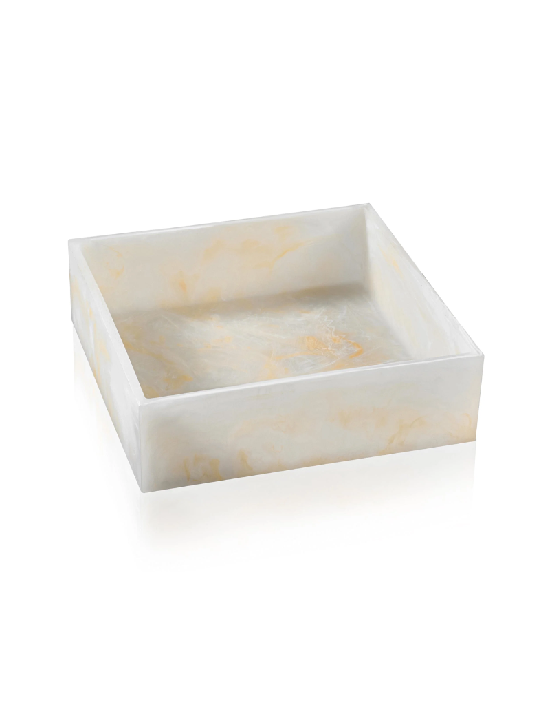 Resin Square Salad Bowl