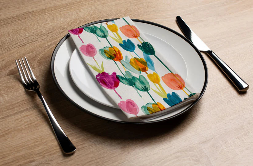 Floral Printed Luxury Guest Towels (options)