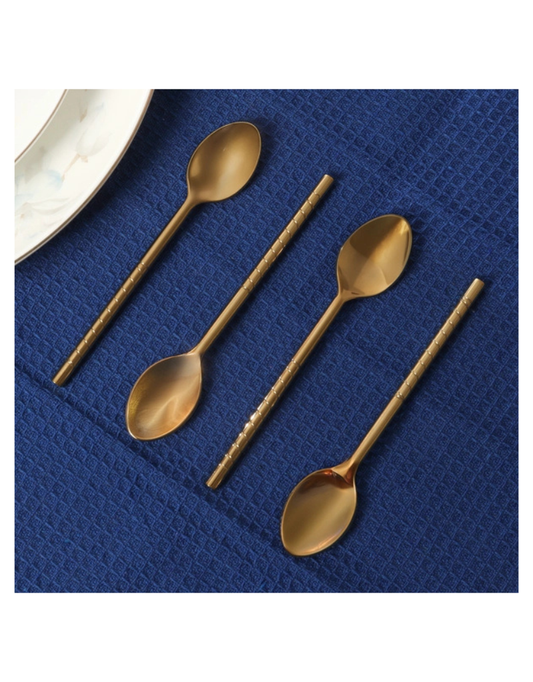 Gold Spiral Spoon