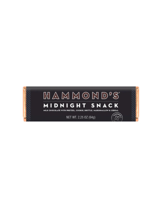 Hammond's Midnight Snack Milk Chocolate Candy Bar