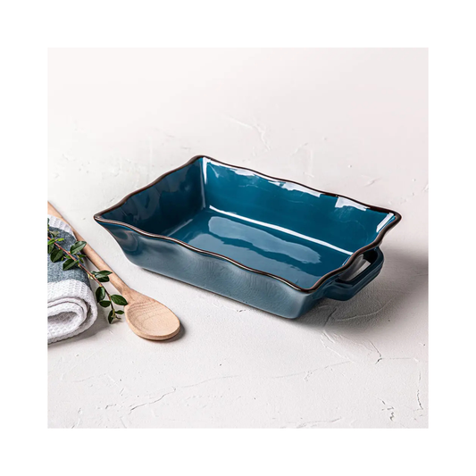 Tuscana Fluted Medium Rectangular Baker