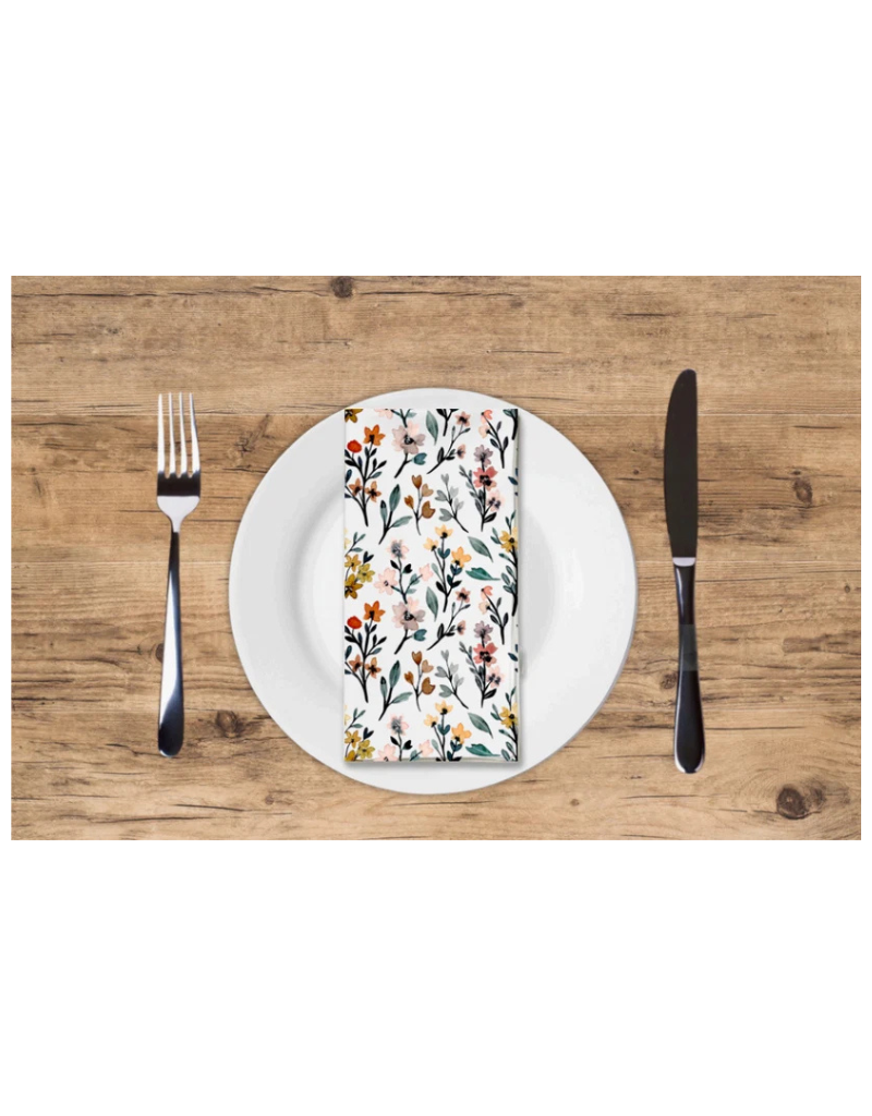 Floral Printed Luxury Guest Towels (options)