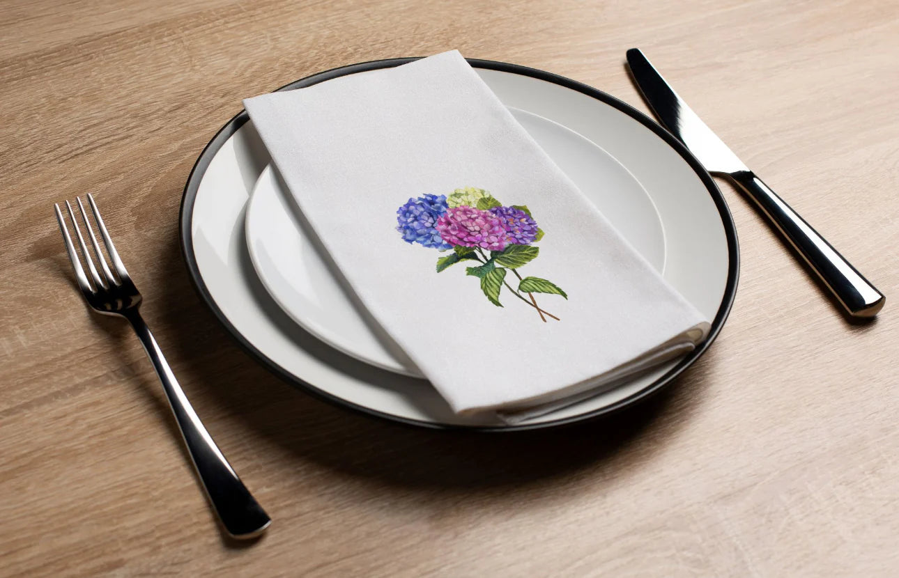 Floral Printed Luxury Guest Towels (options)