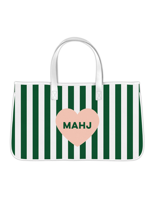 Hold Everything Canvas Tote // Mahj Heart