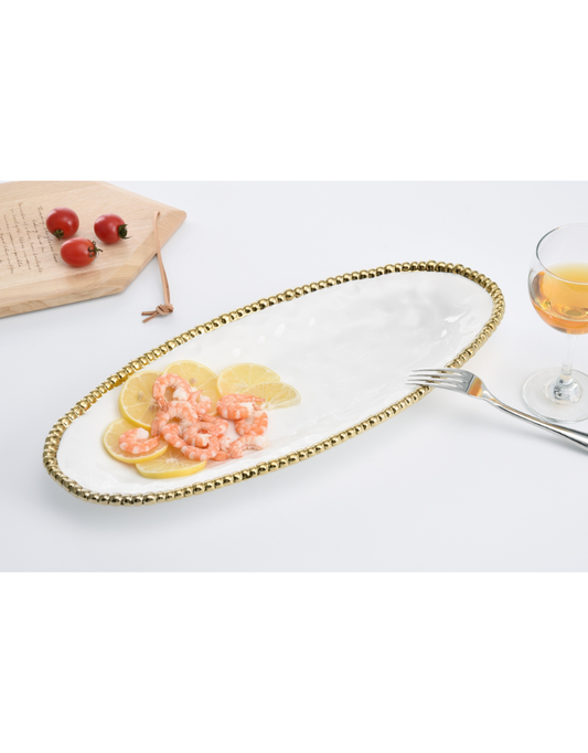Oval Serving Piece