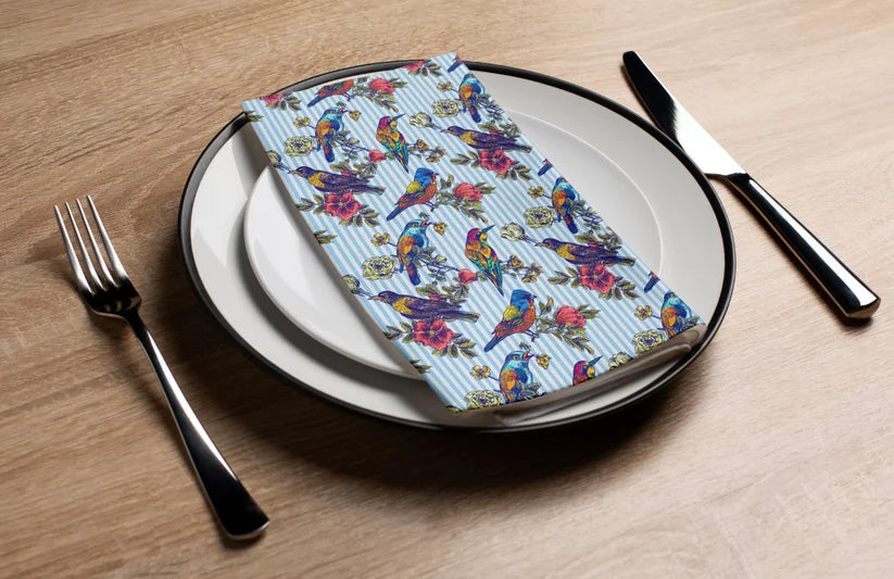 Floral Printed Luxury Guest Towels (More Options)