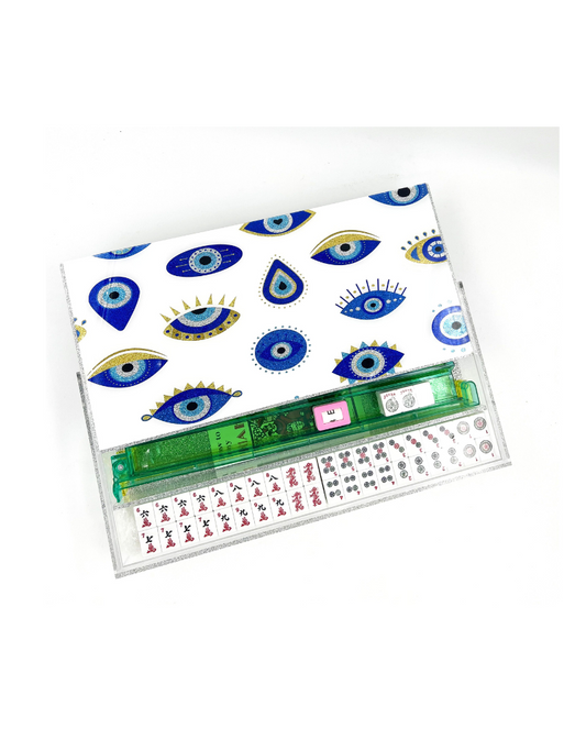 Custom Acrylic Mahjong Set - Choose Your Design!