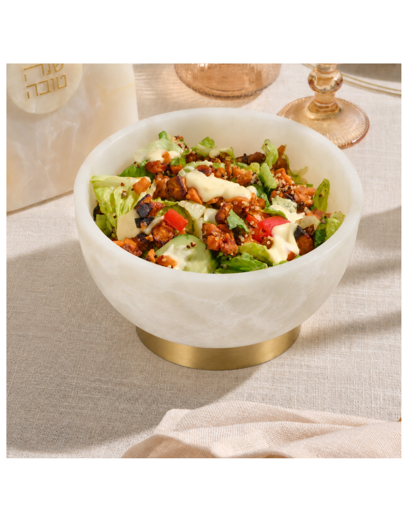 Marble Round Resin Centerpiece Decorative Bowl (options)