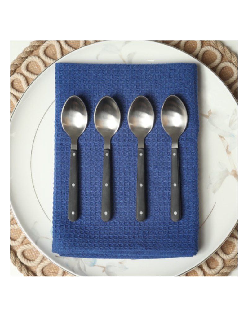 Resin Black Spoon