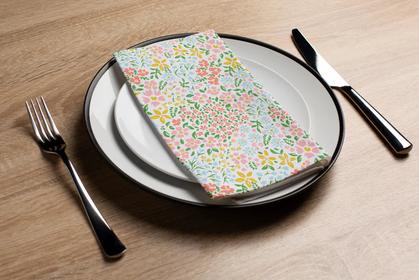 Floral Printed Luxury Guest Towels (More Options)