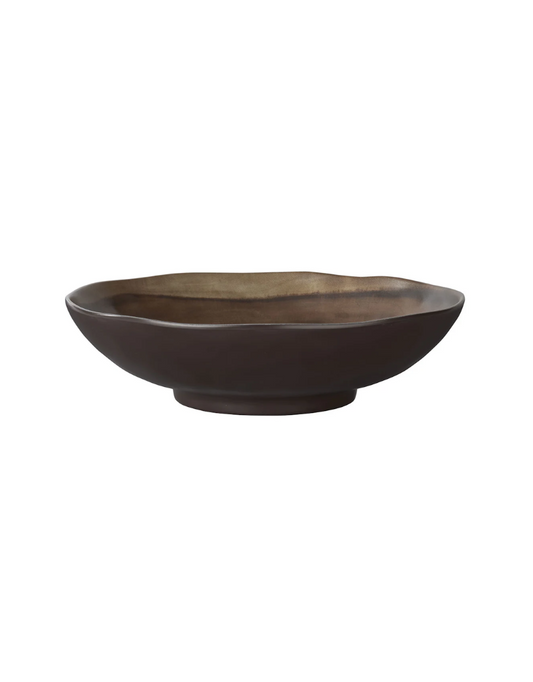 Sequoia Wood Round Serving Bowl