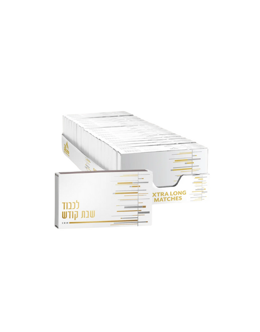 Extra Long Shabbos Matches - Pearl Box
