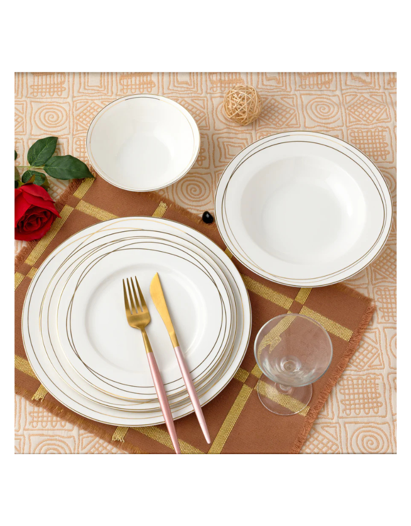 Sisi 20pc Bone China Dinnerware Set