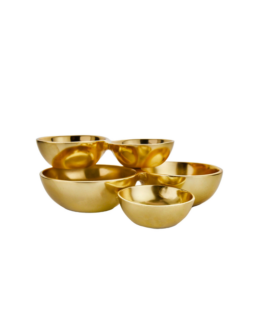 Small Gold Cluster Bowls (Options)