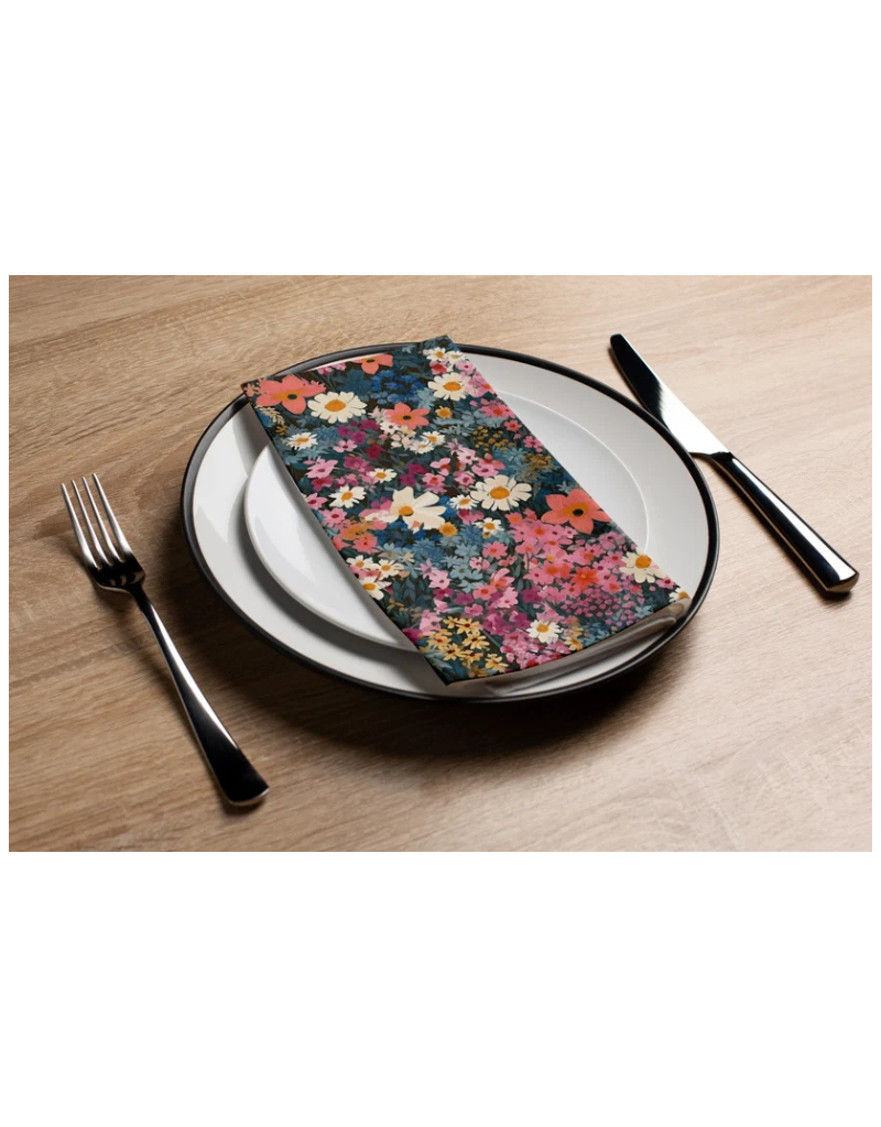 Floral Printed Luxury Guest Towels (options)