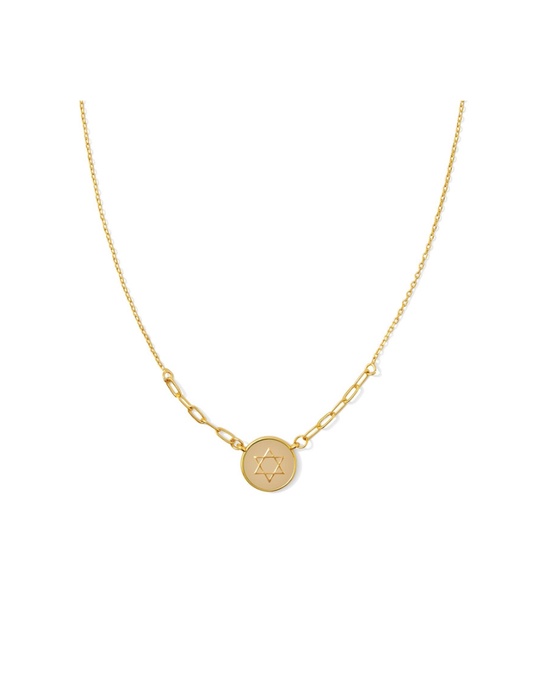 Delicate Star of David Necklace