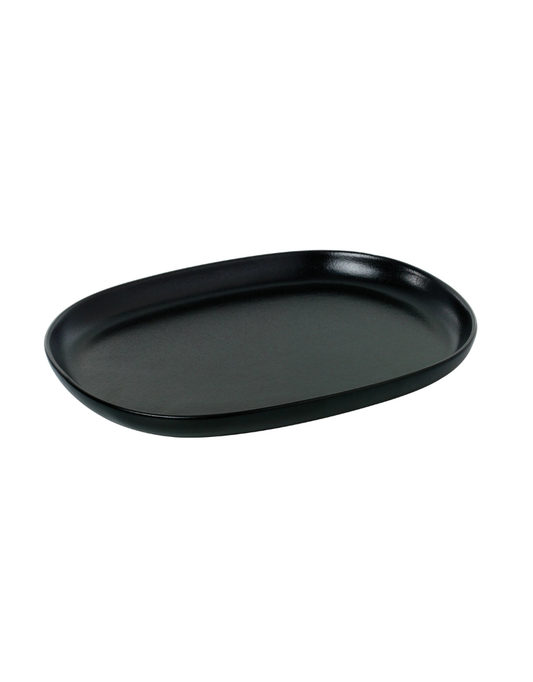 Black Oval Platter