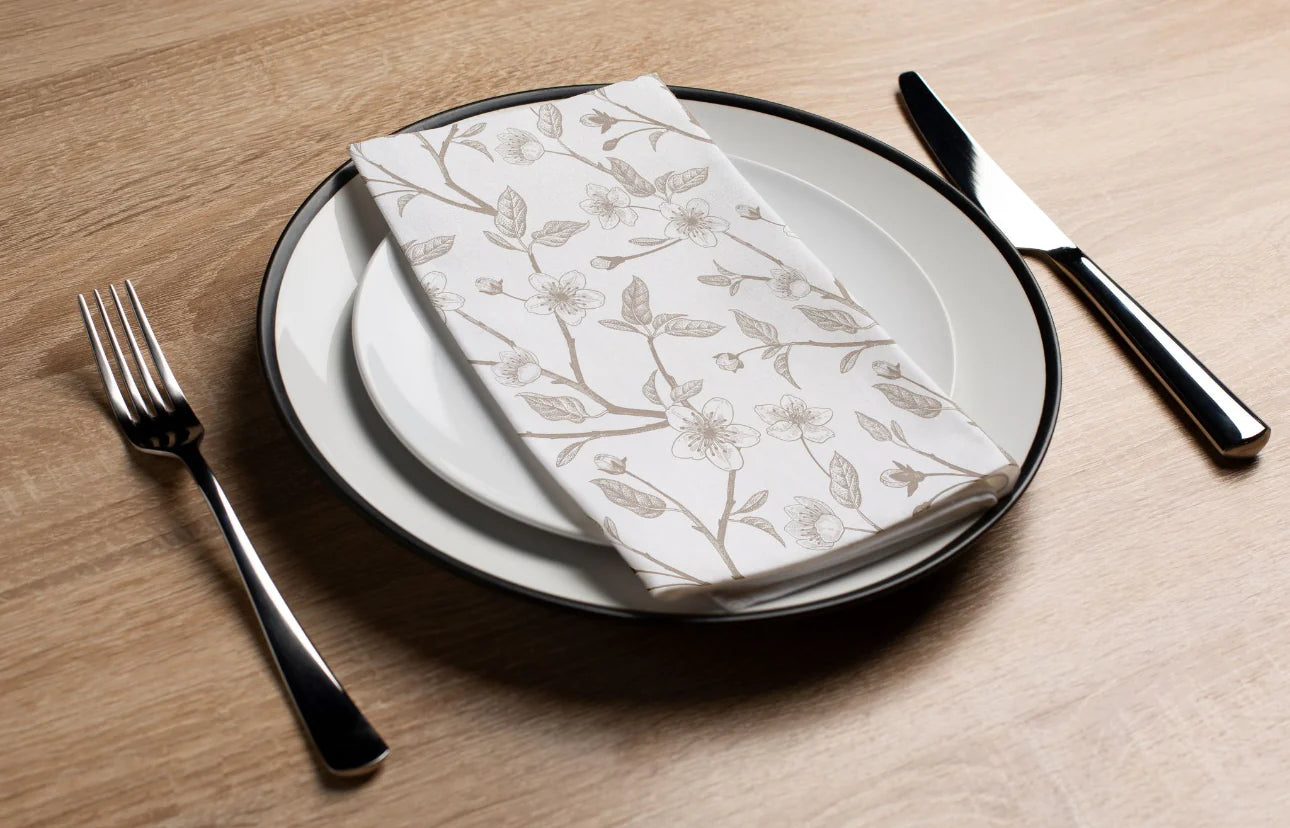 Floral Printed Luxury Guest Towels (options)