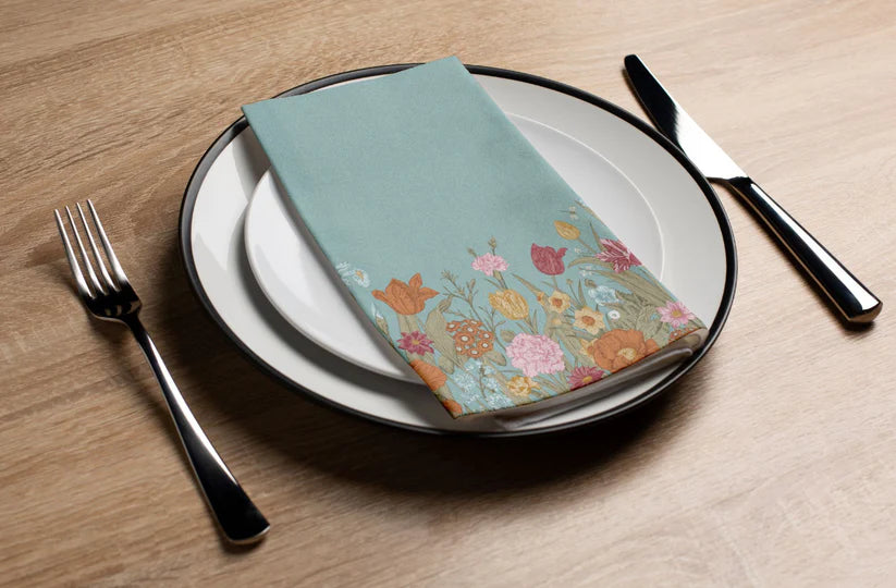 Floral Printed Luxury Guest Towels (options)