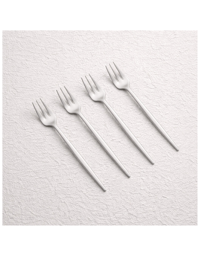 Vikko - Vera Brushed Silver Dessert Fork