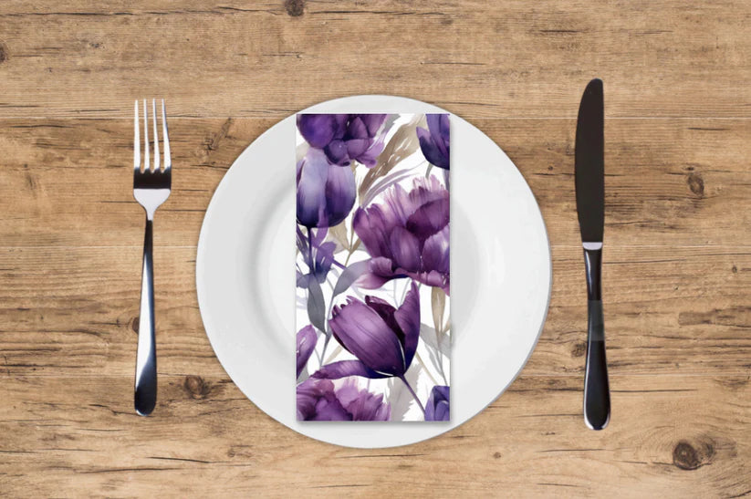 Floral Printed Luxury Guest Towels (options)