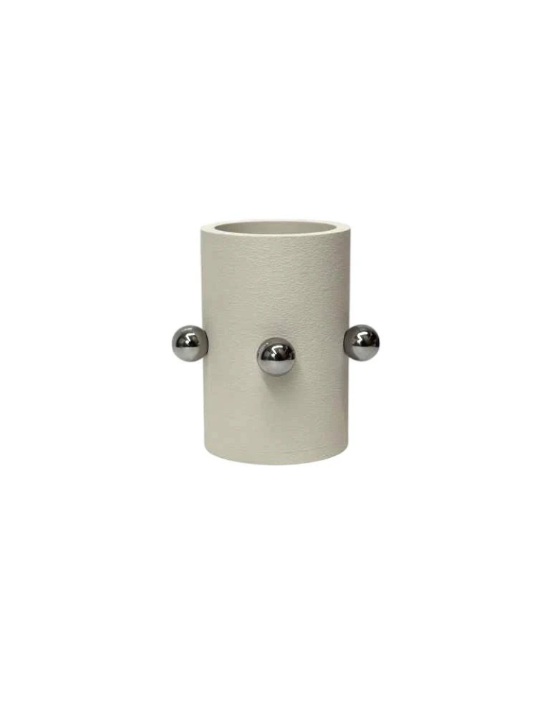 Vista Vase - Chrome