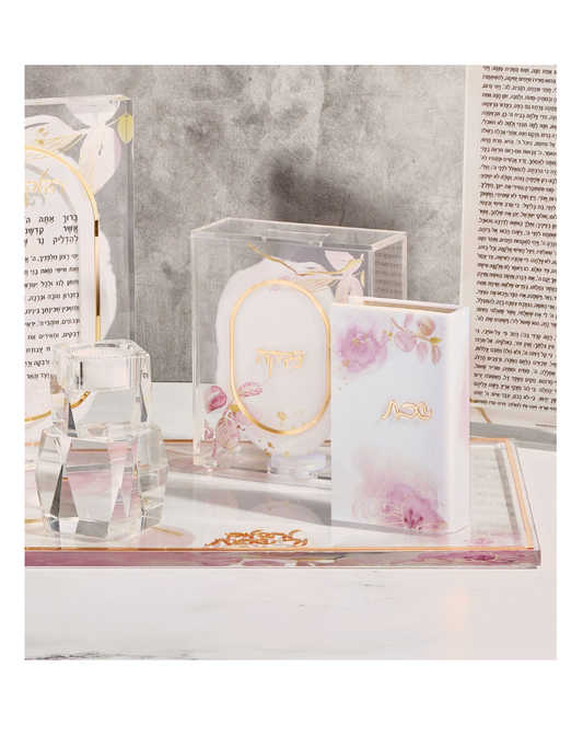 Watercolor Tzedakah Box