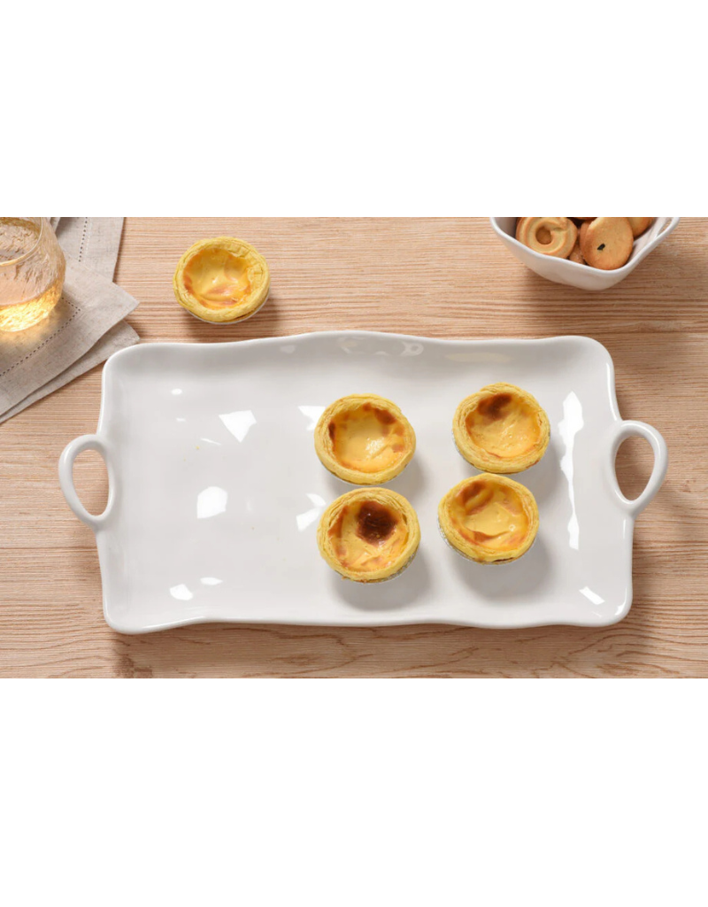 Large Melamine Platter with Handles