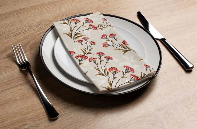 Floral Printed Luxury Guest Towels (options)
