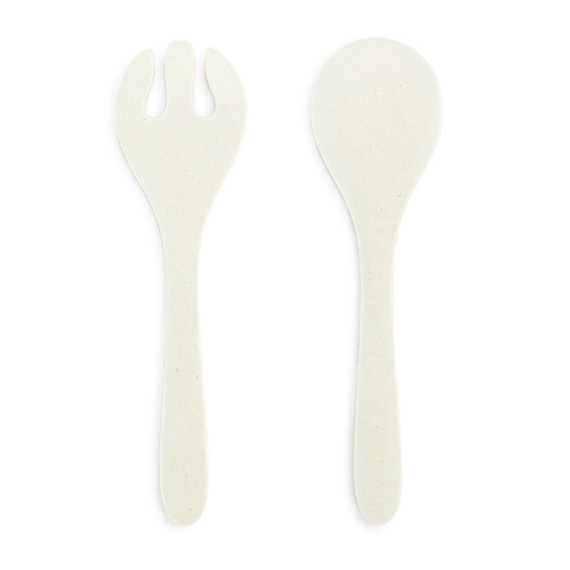 Bold Floral Melamine Serving Utensil Set