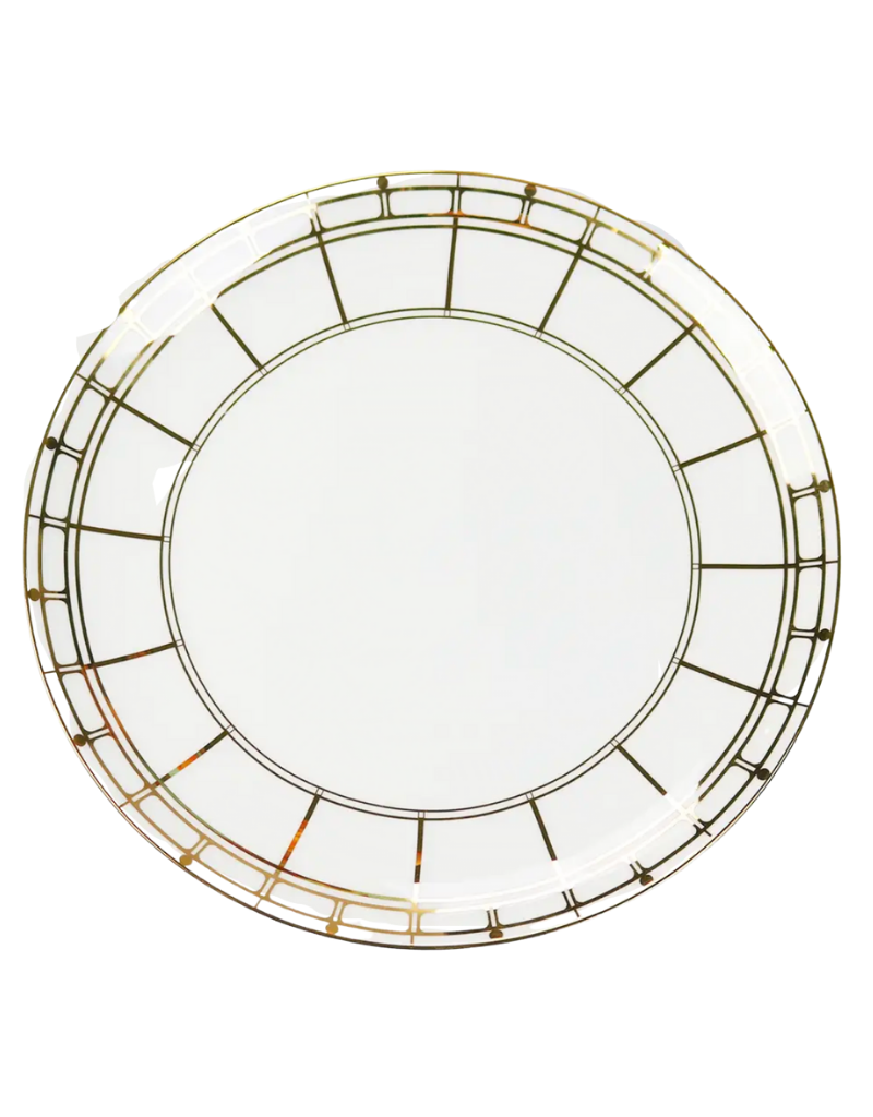 Gold Izmir Dinner Plate Set