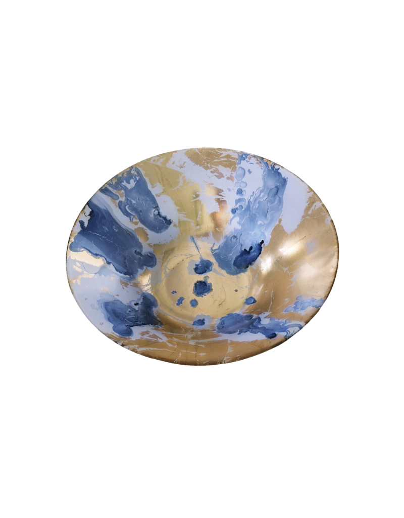 NOLA Marble Glass Extra Large Centerpiece