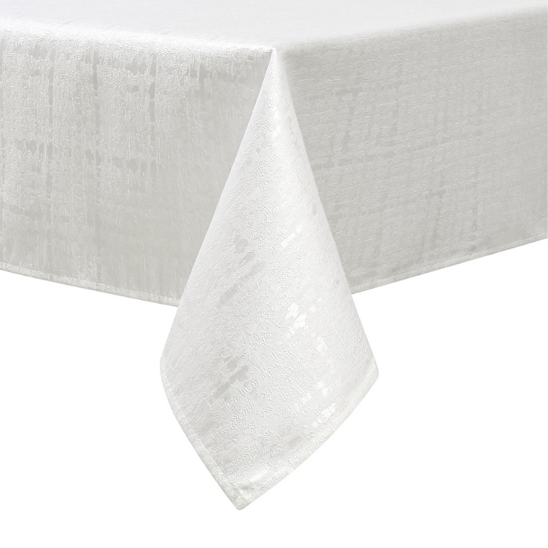 Jacquard Tablecloth Wave Silver #1357