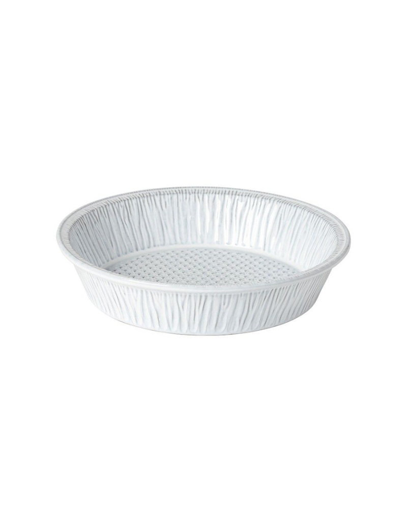 Ceramic "Aluminum" Pie Dish
