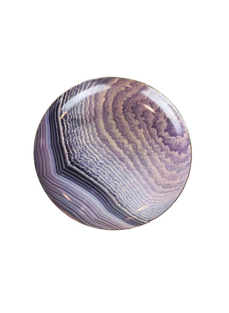 Amethyst Agate Salad Plate Set